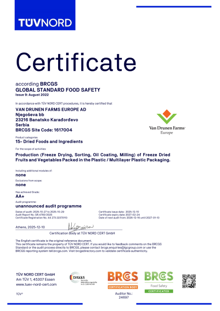 (2025) VAN DRUNEN-BRC V9-UNANNOUNCED-EN_1